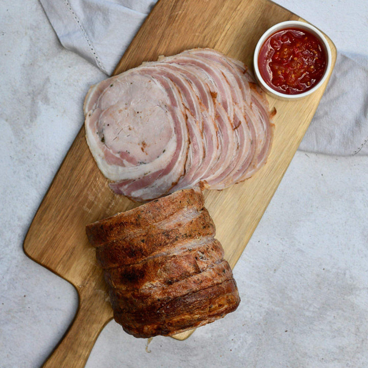 Porchetta (Avg 150g) - Dargle Valley cold cuts porchetta sliced 