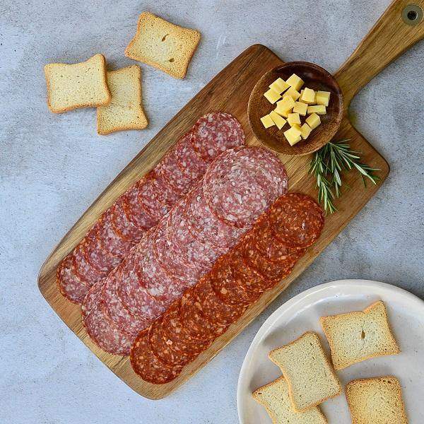 Salami Selection (avg 150g) - Dargle Valley italian salami classic salami hunters salami sliced cold cuts cold meats 