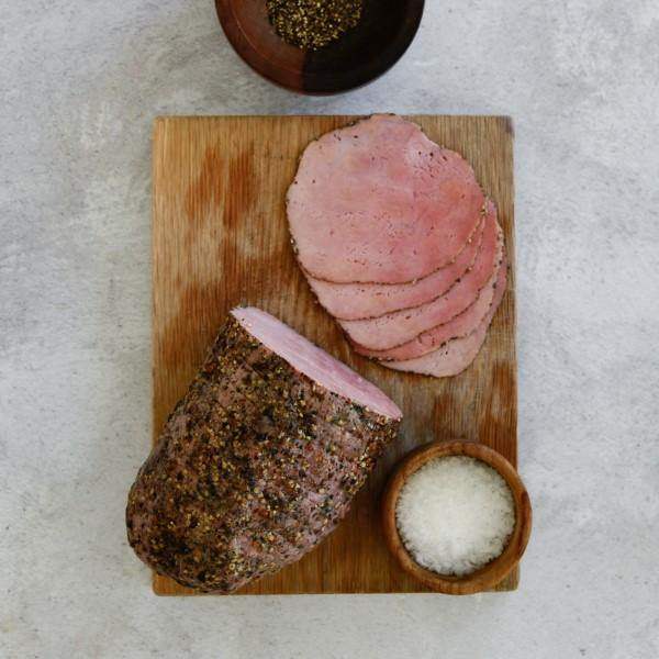 Sliced Peppered Beef (avg. 150g) - Dargle Valley sliced cold cuts cold meats 