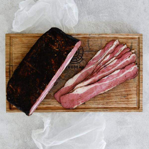 Sliced Smoked Brisket (avg. 150g) - Dargle Valley cold cuts cold meat sliced 