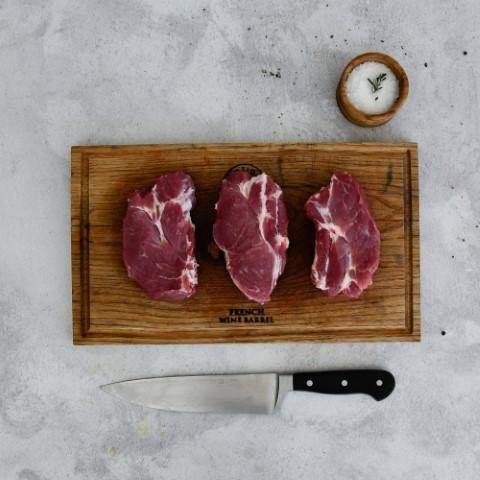 Pork Ribeye Steaks 2/pack (avg. 400g) - Dargle Valley ribeye steak pork